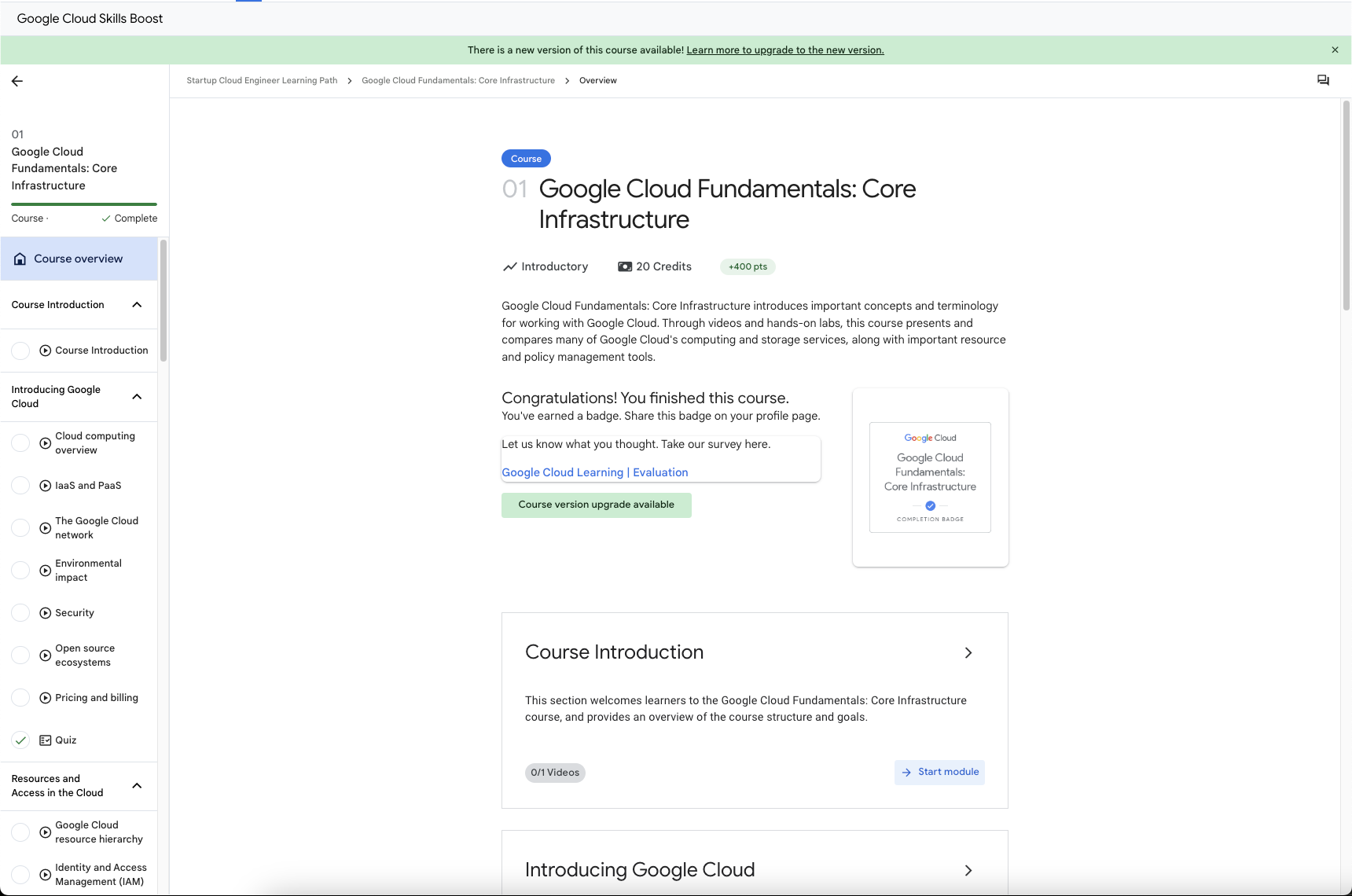 Cloud Architect Learning Path
